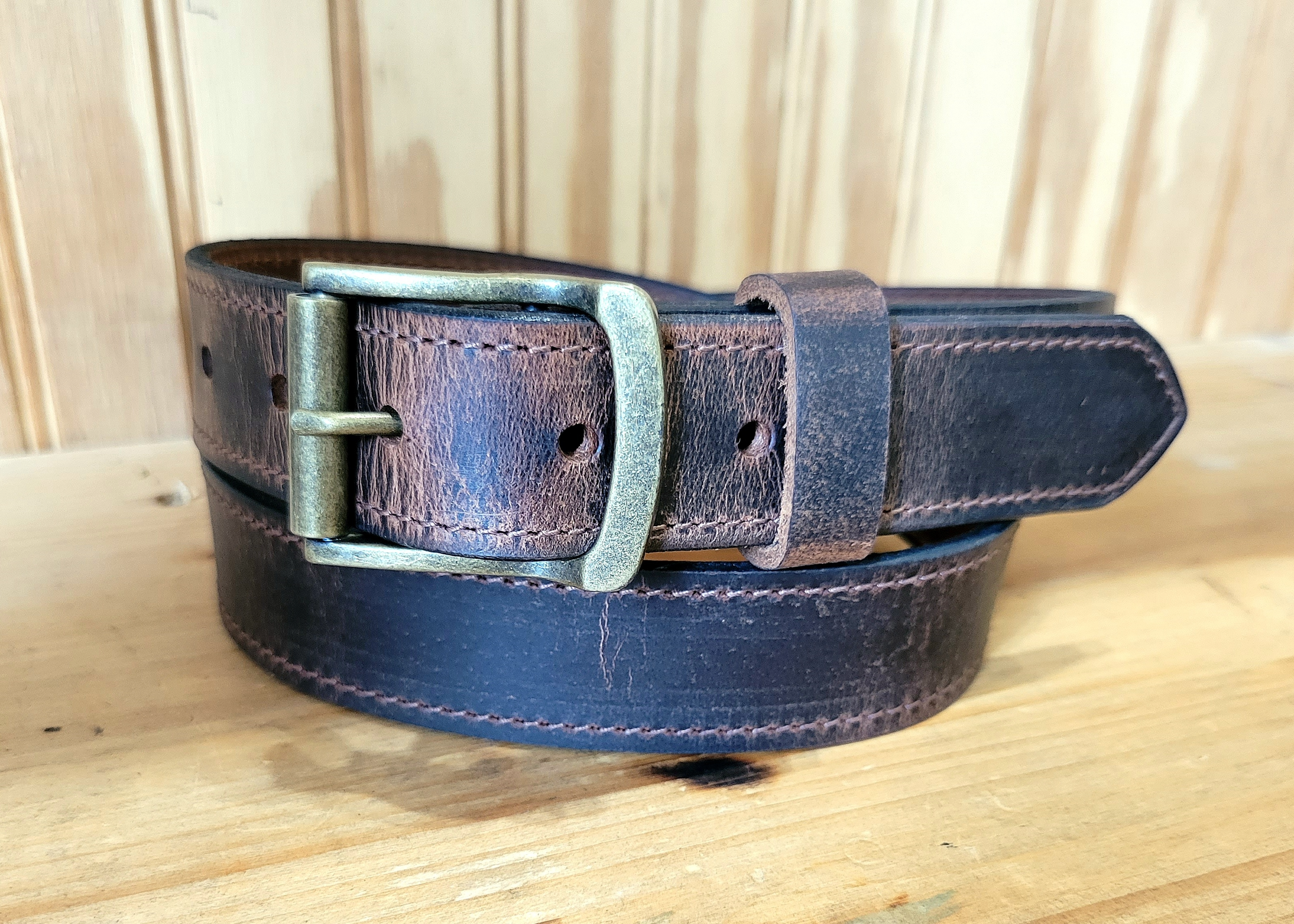 Men's KLW Gerald Handmade Leather Belt