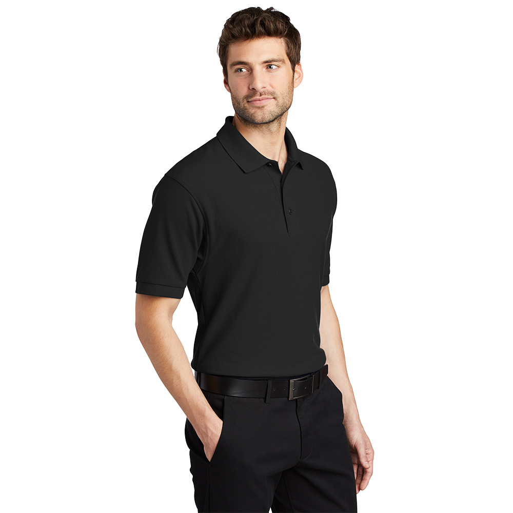 Men's Port Authority Silk Touch Short Sleeve Polo