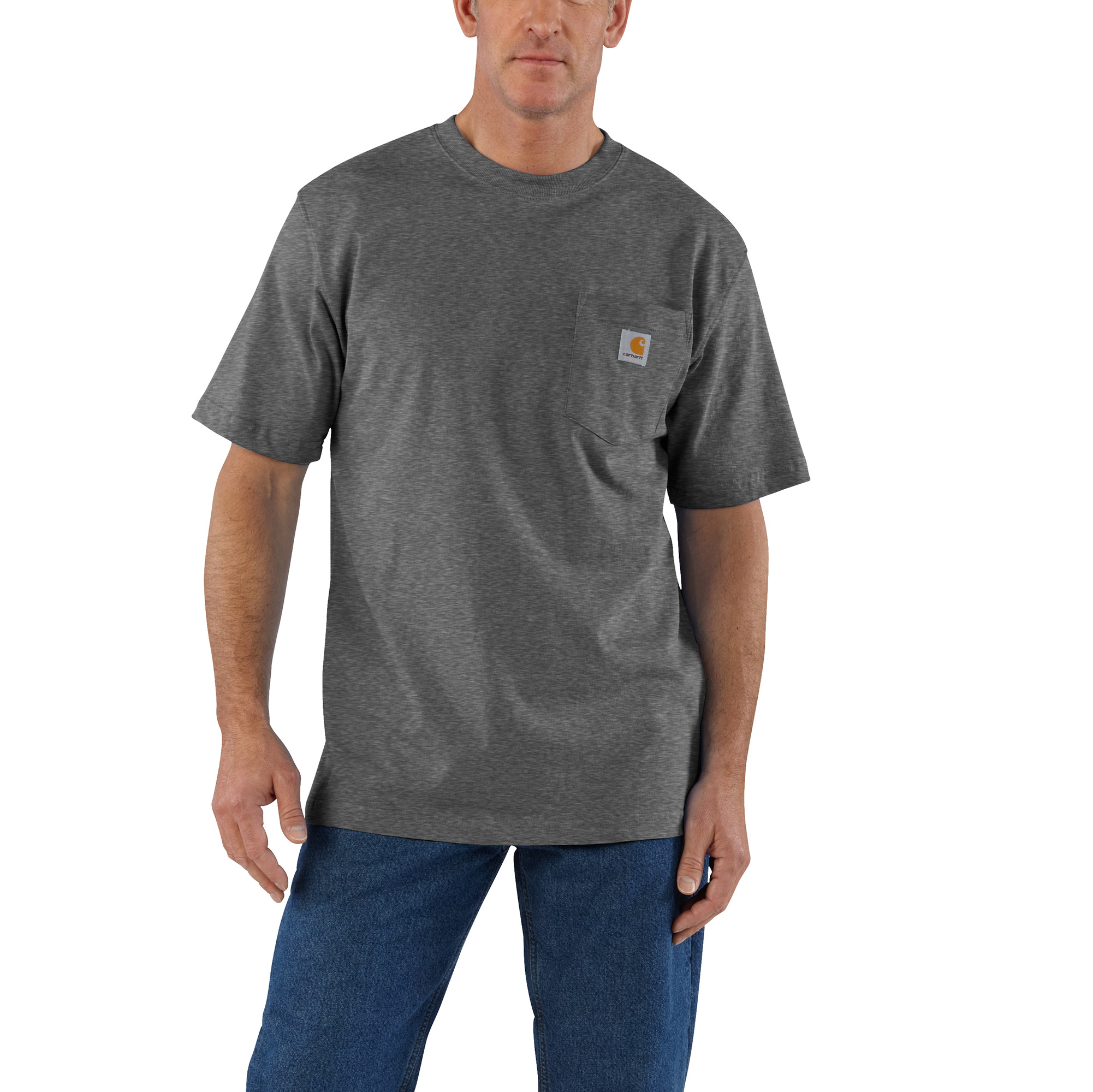 Carhartt Short Sleeve Pocket T-shirt - Carbon