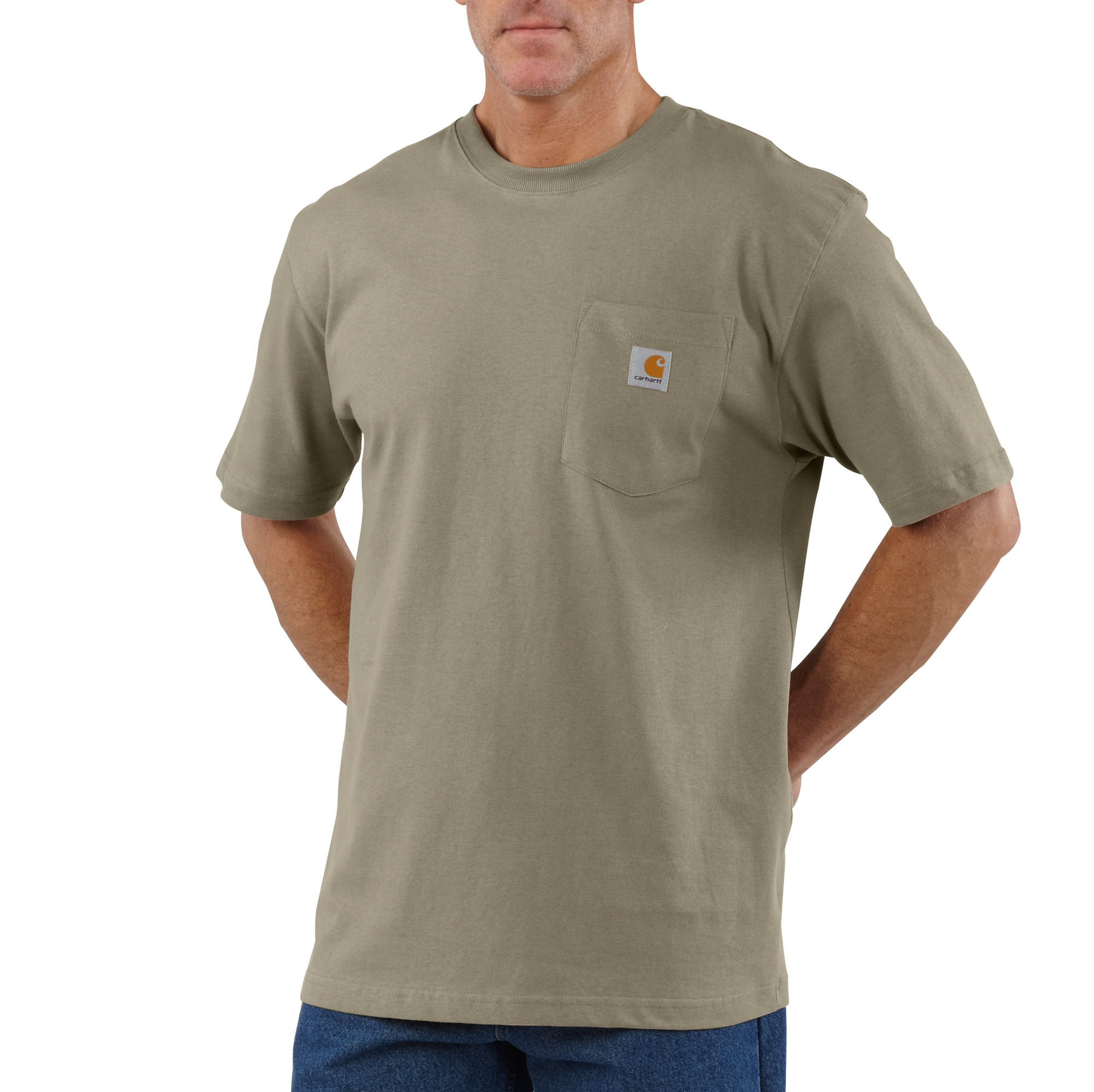 Carhartt Short Sleeve Pocket T-shirt - Desert