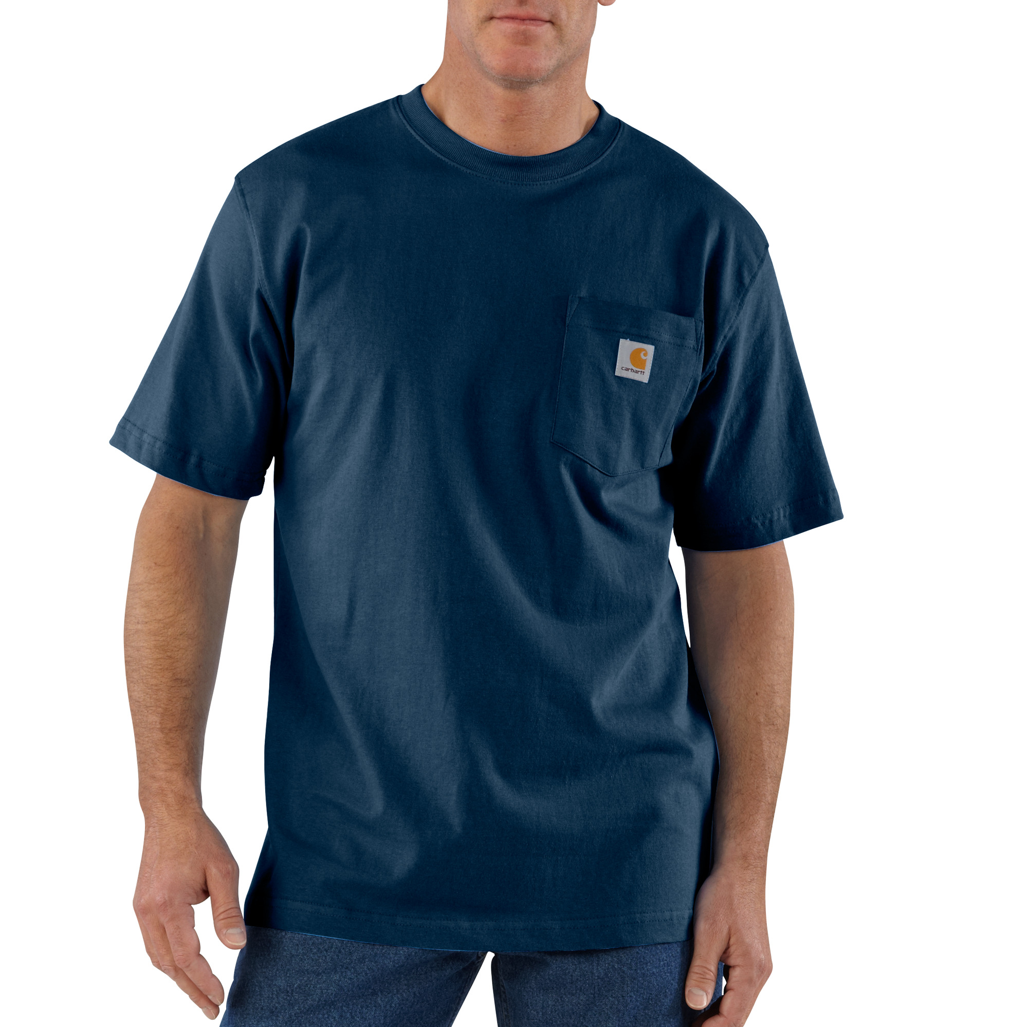 Carhartt Short Sleeve Pocket T-shirt - Navy