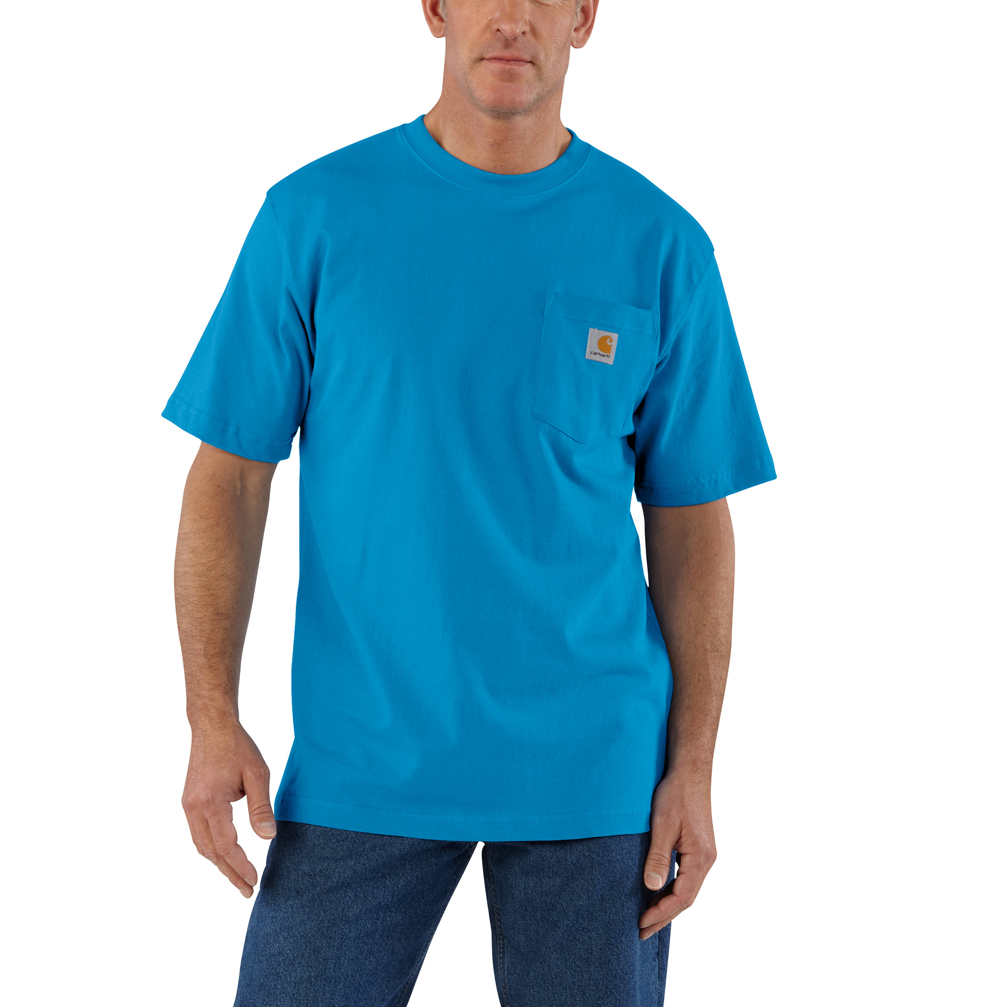 Carhartt Short Sleeve Pocket T-shirt - Atomic Blue
