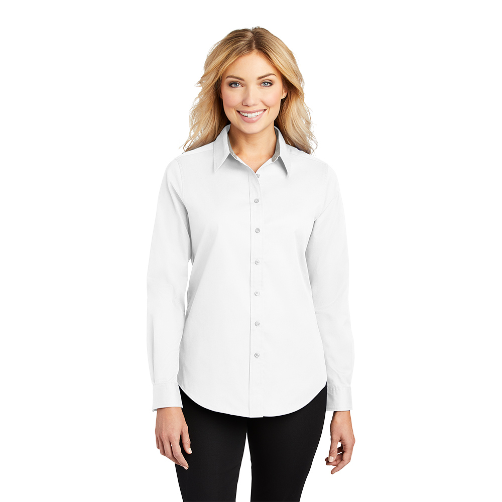 Women's Port Authority Essential Style Long Sleeve Uniform Shirt