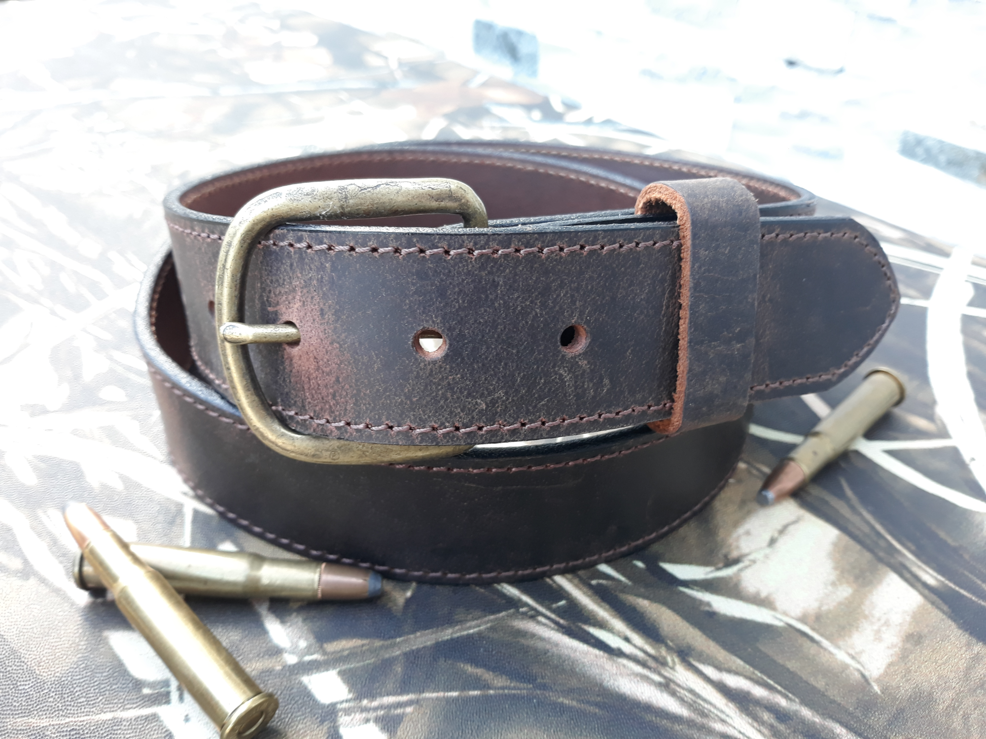 Men's KLW Haggen Handmade Leather Belt