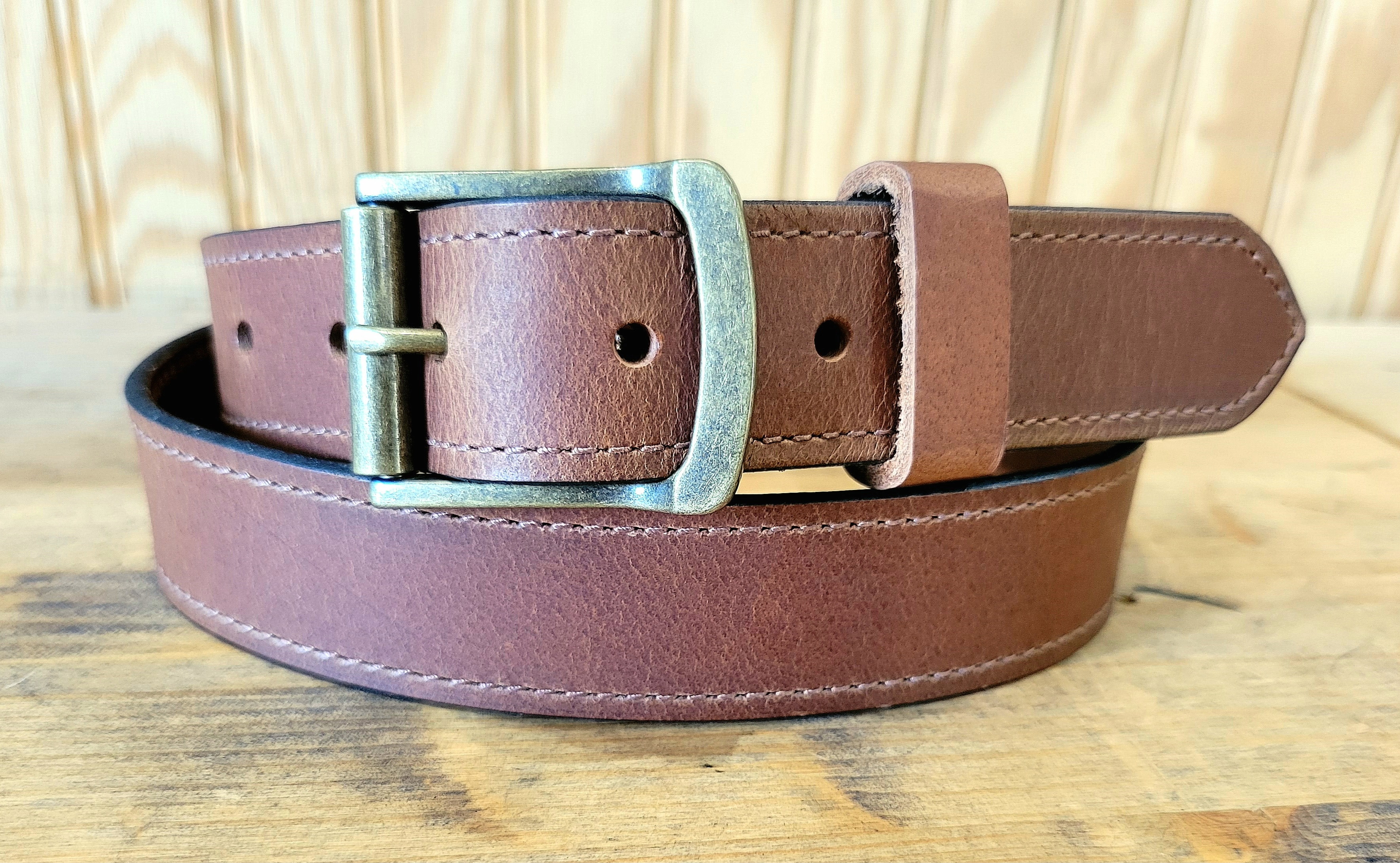 Men's KLW Robert Handmade Leather Belt