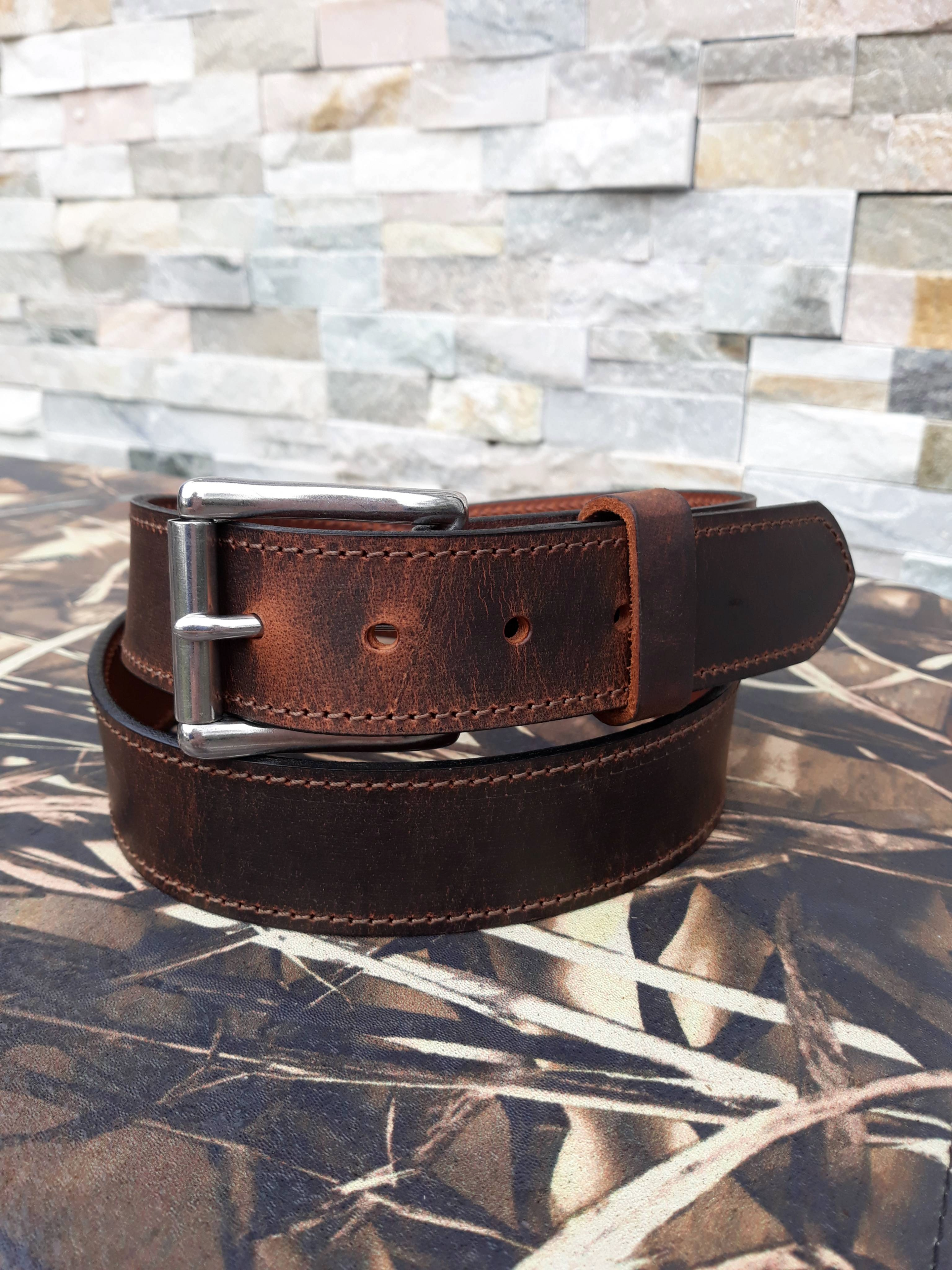Men's KLW Timothy Handmade Leather Belt