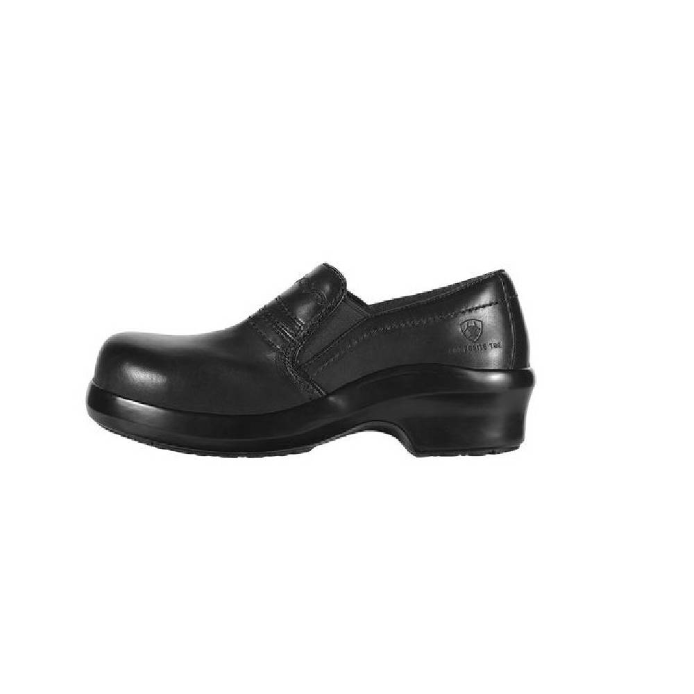 ariat clogs black