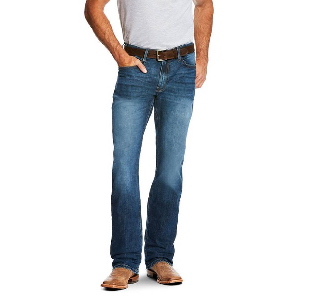 Men's Ariat M4 Relaxed Rafael Bootcut Jeans - The Boot Store