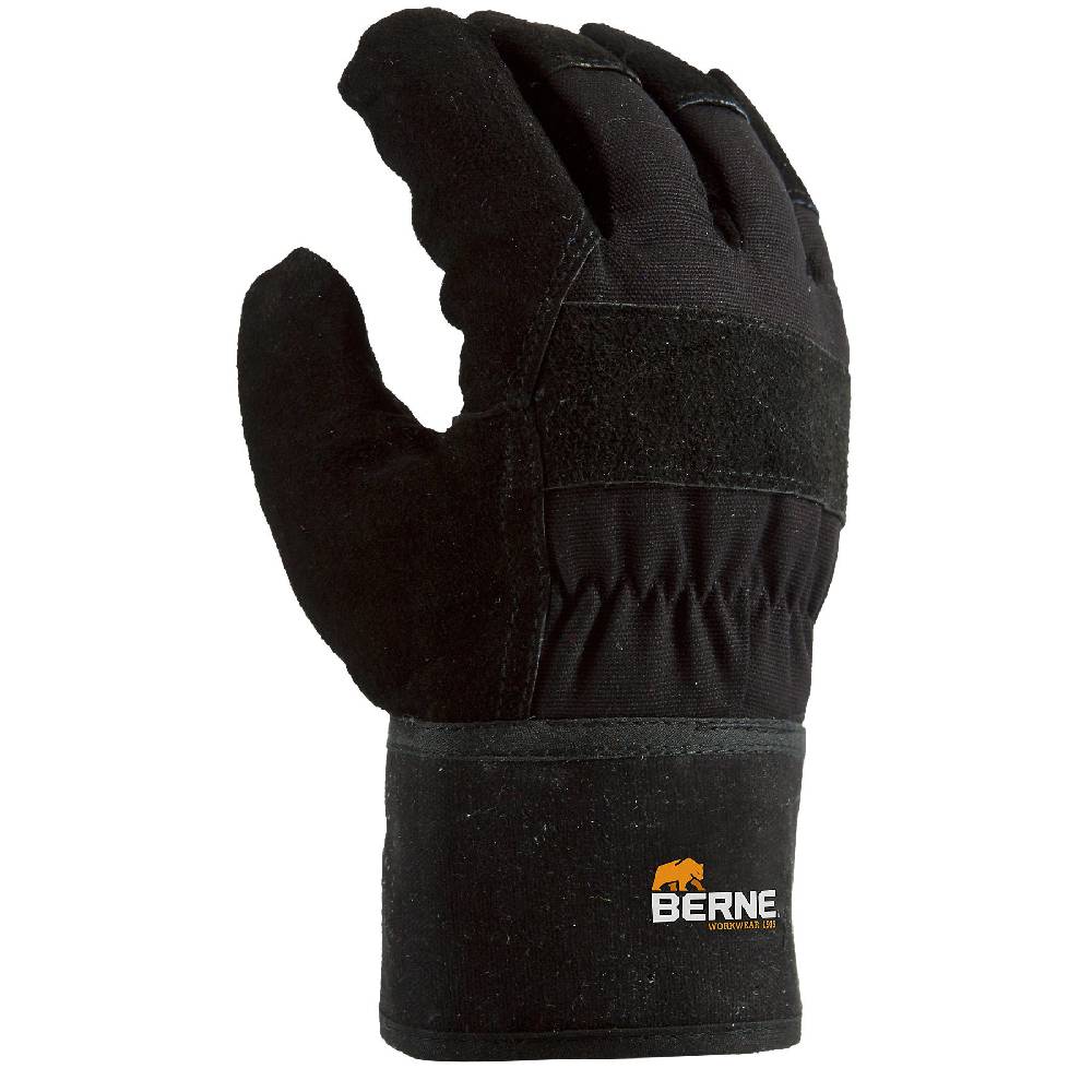 Men's Berne Heavy Duty Insulated Utility Glove-Black