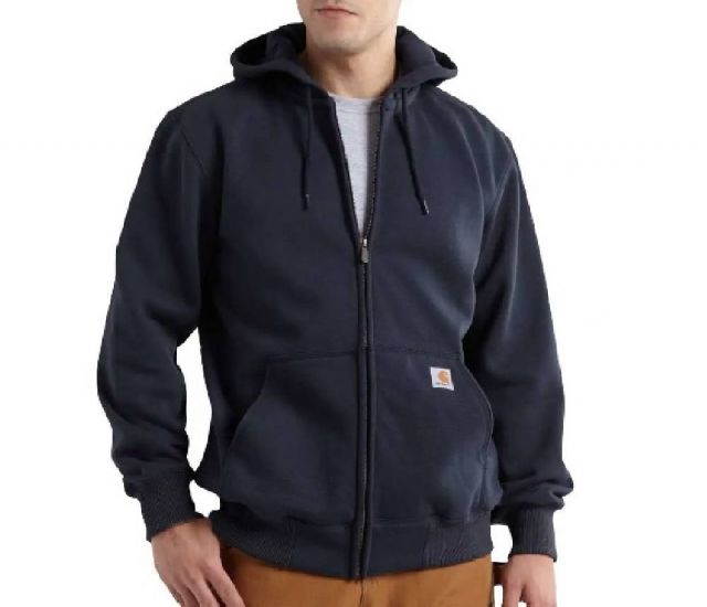 Carhartt men's rain defender paxton best sale hooded zip mock work sweatshir