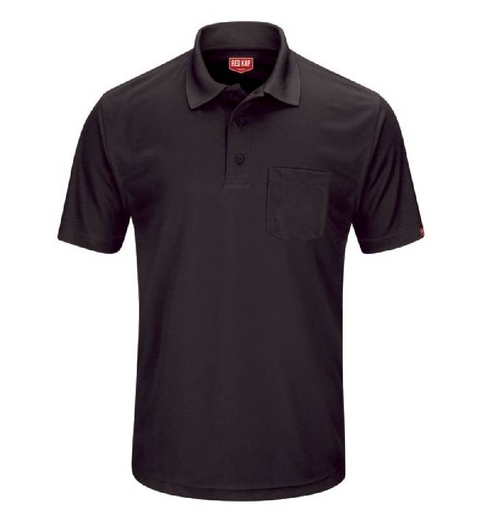 Men's Red Kap Performance Knit Polo With Pocket