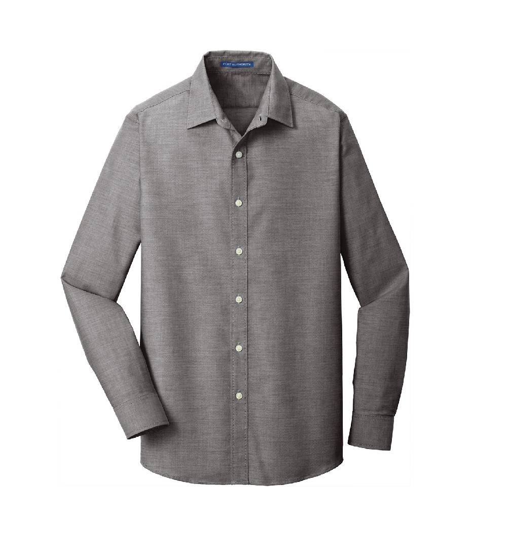 Men's Port Authority Slim Fit SuperPro Oxford Shirt